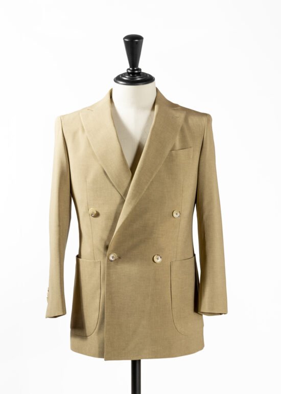 ダブルブレスト 4釦1掛